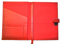 Red Leather Sketchbook